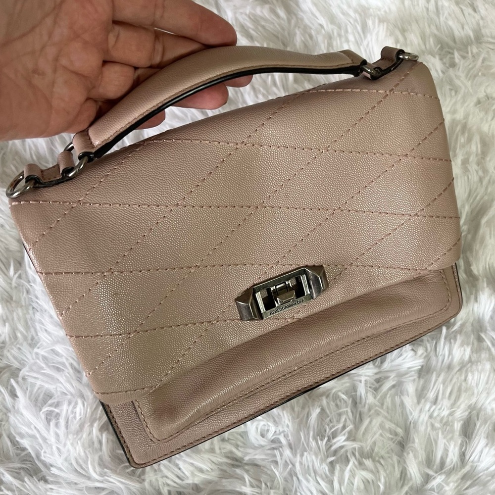 Rebecca Minkoff Je T’aime Quilted Leather Crossbody Bag - Picture 3 of 12